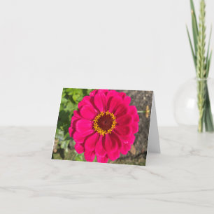 Tarjeta De Agradecimiento Flores de caída