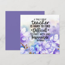 Flores de Jacaranda para el profesor