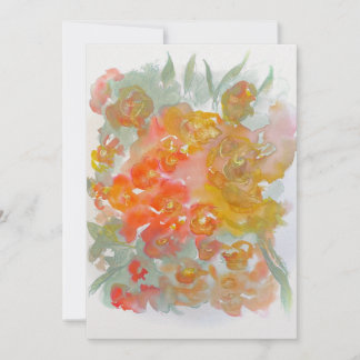 Tarjeta De Agradecimiento Flores de primavera