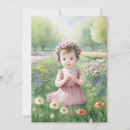 Tarjeta De Agradecimiento Flores de primavera