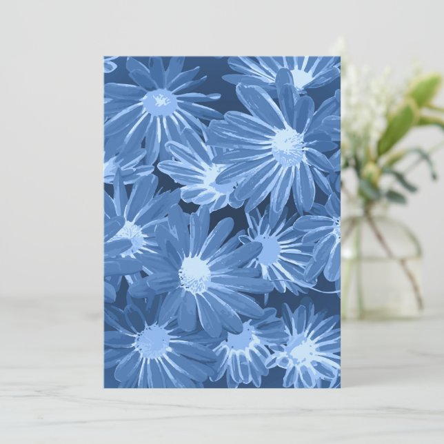 Tarjeta De Agradecimiento Flores rojas y amarillas 3 (Anverso de pie)