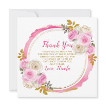 Flores rosa y dorada brillantes y elegantes 16