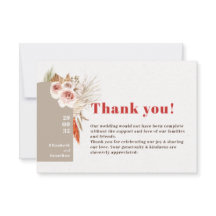 Flores secas del desierto de Boho tonos tierra arc