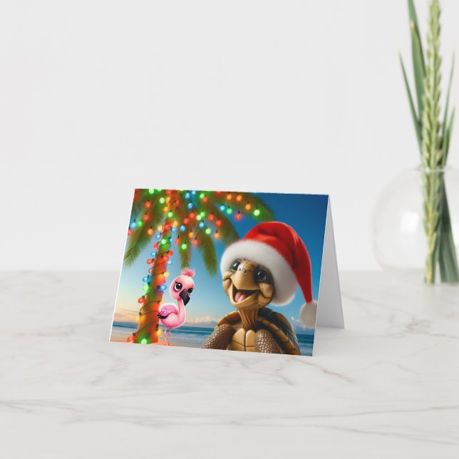 TARJETA DE AGRADECIMIENTO FLORIDA CHRISTMAS CARD (Anverso)