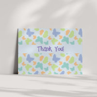 Flúteros de mariposa pastel suave personalizados