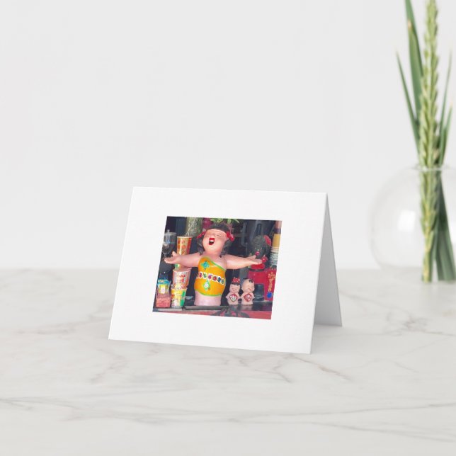 Tarjeta De Agradecimiento Folded Birthday Card (Anverso)