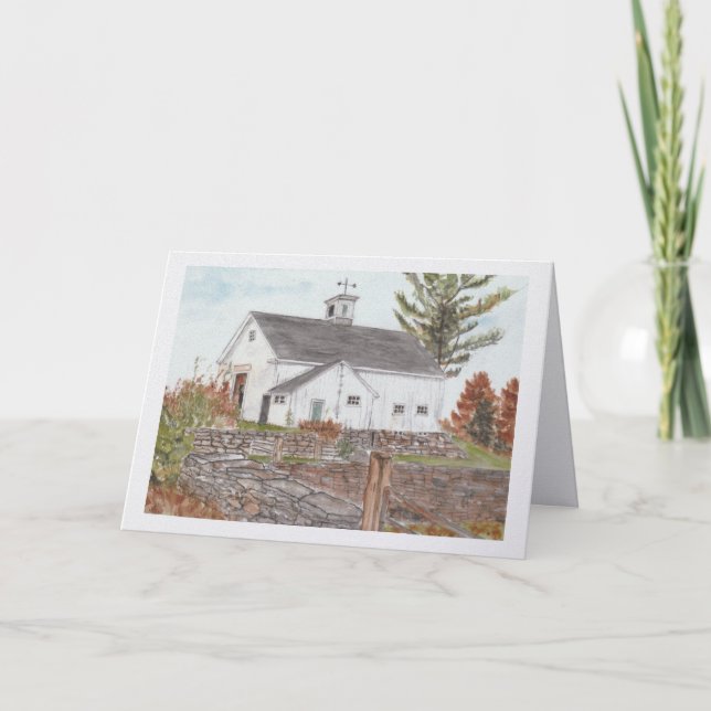 Tarjeta De Agradecimiento Folded  Card (Anverso)