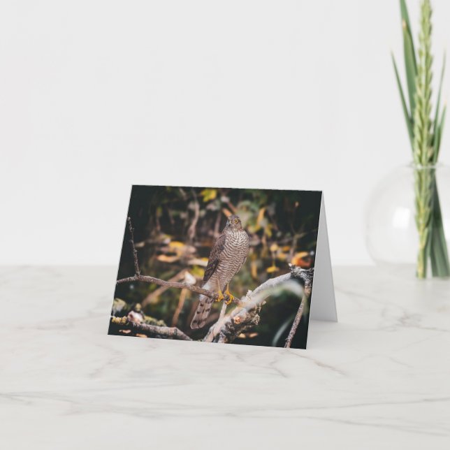 Tarjeta De Agradecimiento Folded Thank You Card (Anverso)