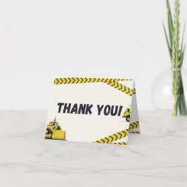Tarjeta De Agradecimiento Folded Thank You Card