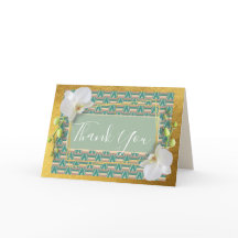 Folded Thank You Card