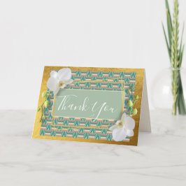 Tarjeta De Agradecimiento Folded Thank You Card