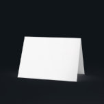 Tarjeta De Agradecimiento Folded Thank You Card<br><div class="desc">Create your own white personalizable, minimalist style which can be easily updated with your Photo and text. If you need any help personalizing this product, please contact me using the message button below and I will be happy to help.</div>