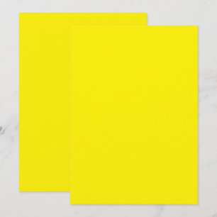 Tarjeta De Agradecimiento fondo amarillo con borde negro