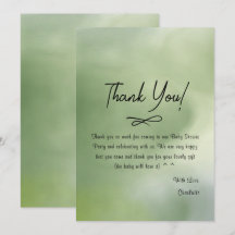 Fondo de acuarela verde para baby shower