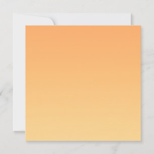Tarjeta De Agradecimiento Fondo de degradado amarillo y naranja