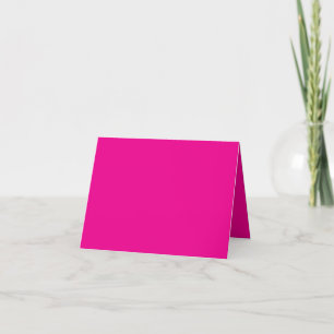 Tarjeta De Agradecimiento fondo rosa con borde negro