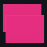 Tarjeta De Agradecimiento fondo rosa con borde negro<br><div class="desc">El diseño es un gran cuadrado azul que parece un cielo claro y luminoso. El color del cielo es un color azul intenso que le confiere un aspecto animado y animado.</div>