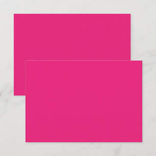 Tarjeta De Agradecimiento fondo rosa con negro