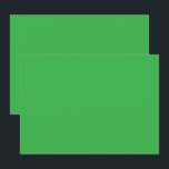 Tarjeta De Agradecimiento fondo verde con borde blanco<br><div class="desc">La imagen es un cuadrado azul brillante con un color uniforme y una textura suave. Se destaca en el fondo con un sorprendente contraste visual.</div>
