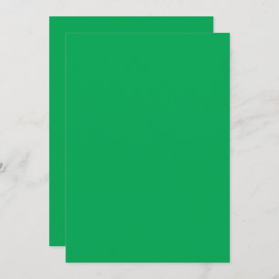 Tarjeta De Agradecimiento fondo verde con borde blanco