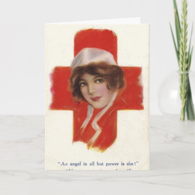 Tarjeta De Agradecimiento For A Special Nurse (Anverso)