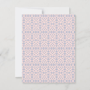 Tarjeta De Agradecimiento forma circular patrón transparente