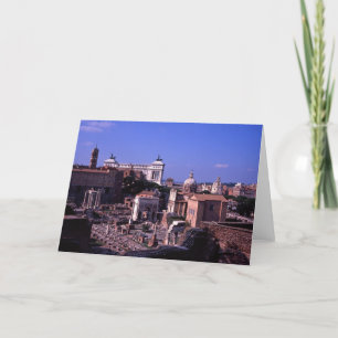 Tarjeta De Agradecimiento Foro Roma Italia