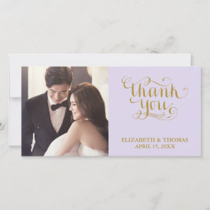 TARJETA DE AGRADECIMIENTO FOTO CON LETRA ELEGANTE