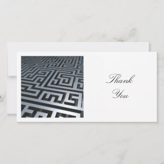 Tarjeta De Agradecimiento Foto cuadrada - Maze