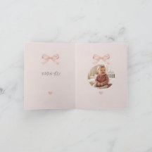 Foto de Baby Shower Coquette con Lazo Rosa