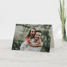 Tarjeta De Agradecimiento Foto de boda en el Parque Nacional Yosemite
