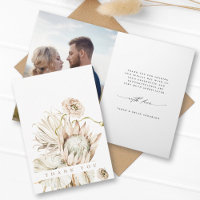 Foto de Boda Floral de Grass Boho Protea Pampas
