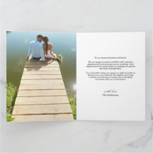 Foto de boda minimalista y moderna