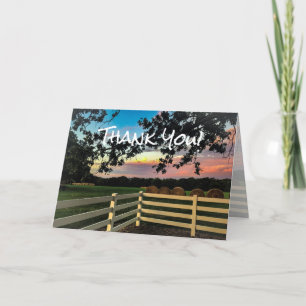 Tarjeta De Agradecimiento Foto de Personalizado de la empresa y mensajes de 
