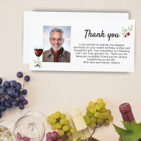 Foto de ramas de copa de vino tinto Cumpleaños