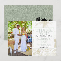 Foto de Sage Green Sudáfrica Boda Gracias