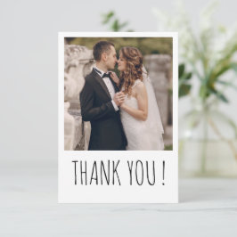Tarjeta De Agradecimiento Foto Eucalyptus Greenery Boda