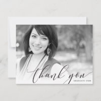 FOTO GRACIAS A TI moderna caligrafía de lujo negro