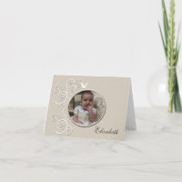 Foto religiosa Notecard de la paloma del blanco