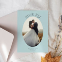 Foto Rustic Gracias Oval Turquoise Boda