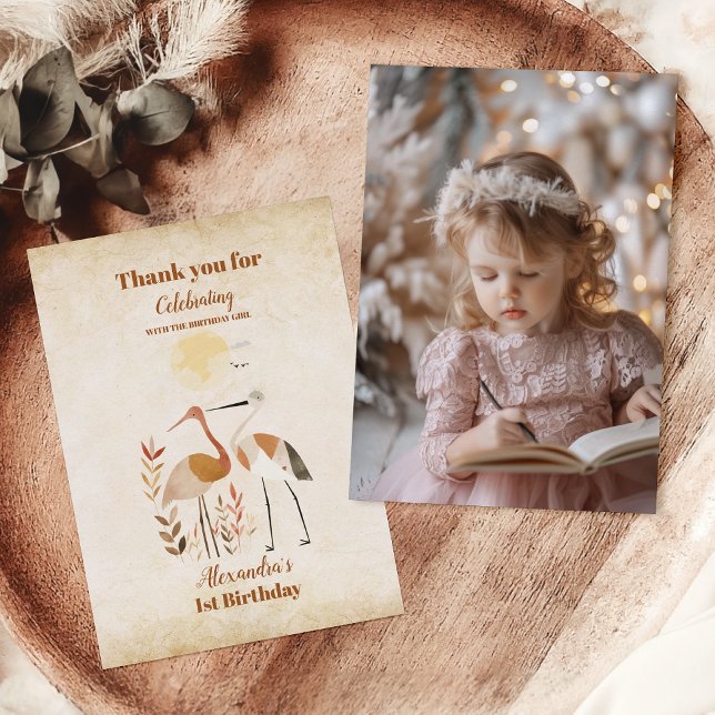 Tarjeta De Agradecimiento Foto: Safari tropical salvaje, animales de una jun (Subido por el creador)