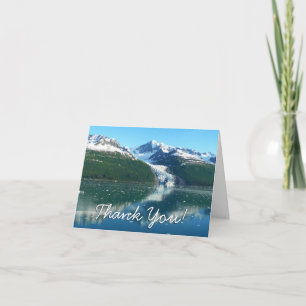 Tarjeta De Agradecimiento Fotografía de College Fjord I Hermosa Alaska