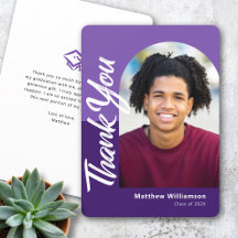 Fotografía de Graduación Púrpura Guión Arco negrit