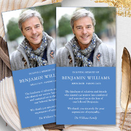 Tarjeta De Agradecimiento Fotografía de la pérdida de solidaridad Marine Fun