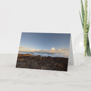 Tarjeta De Agradecimiento Fotografía del paisaje natural hawaiano