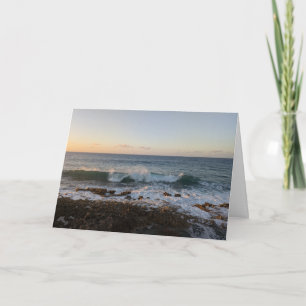 Tarjeta De Agradecimiento Fotografía del paisaje natural hawaiano