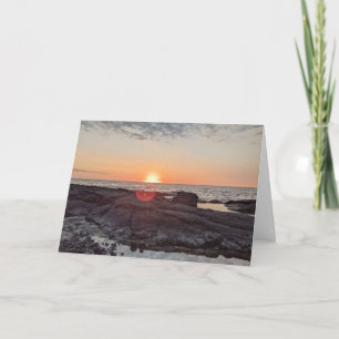 Tarjeta De Agradecimiento Fotografía del paisaje natural hawaiano