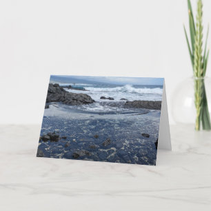 Tarjeta De Agradecimiento Fotografía del paisaje natural hawaiano