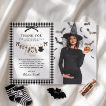 Fotos de Baby Shower de Little Boo Gingham Black B