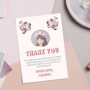 Tarjeta De Agradecimiento Fotos de niños de los años 50 en la época de la co